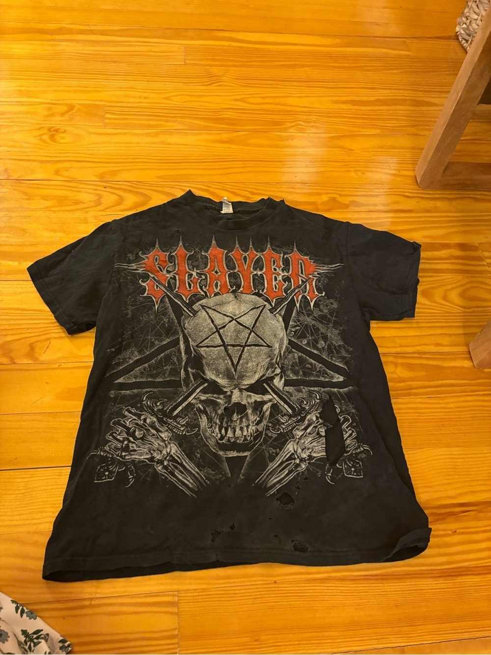 Delta Black Crewneck Tee with Branded Neck Label - Picture 2 of 4